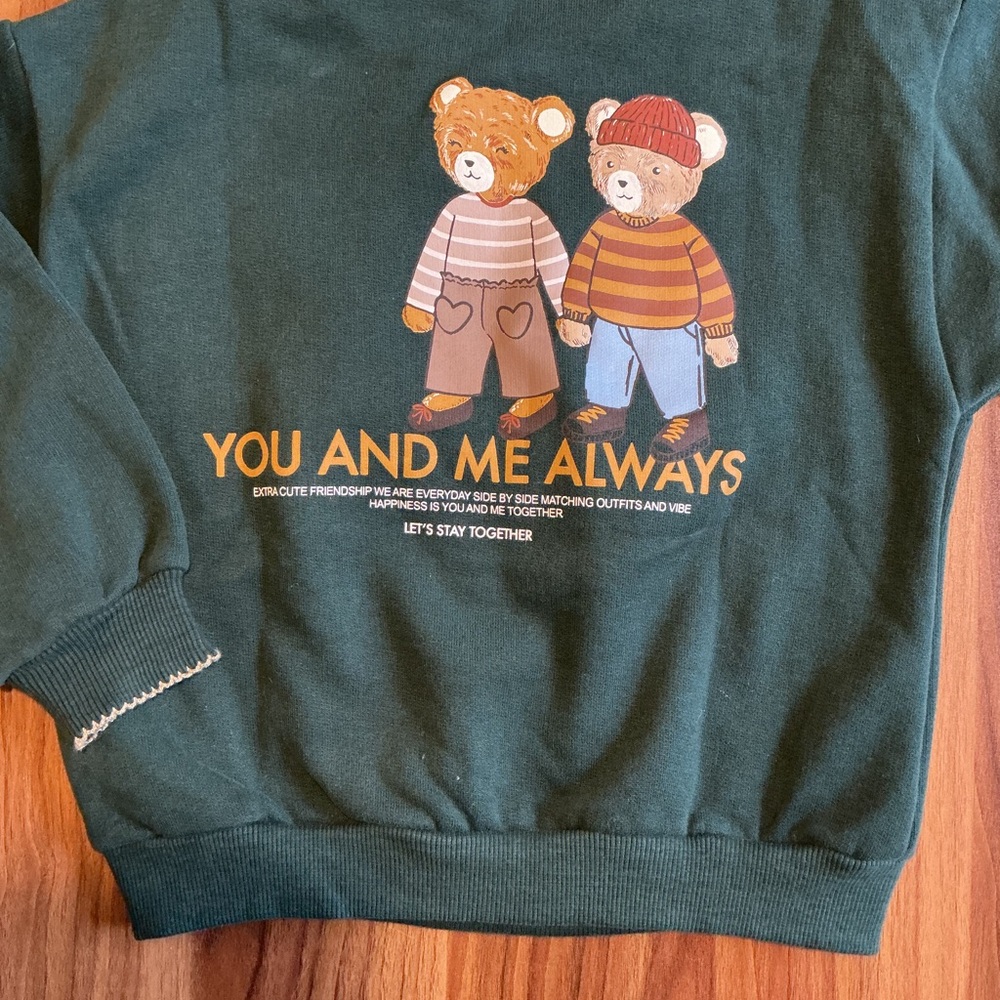 NWT Zara 3Y Embroidered Crewneck - Picture 3 of 3